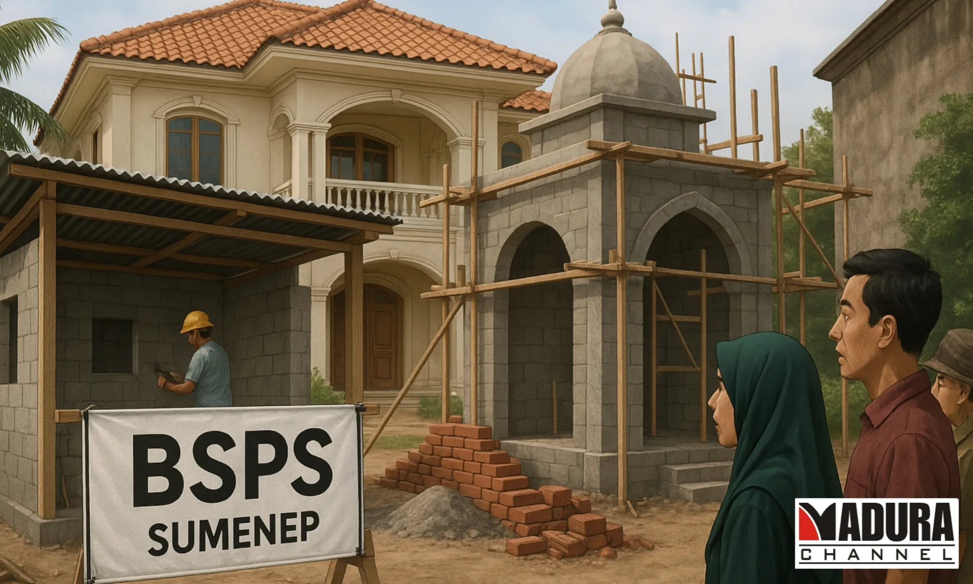 BSPS 'Kreatif' di Sumenep, dari Bantuan Rumah Miskin Jadi Proyek Musala dan Dapur Kejari Harus Turun Tangan (Ilustrasi)