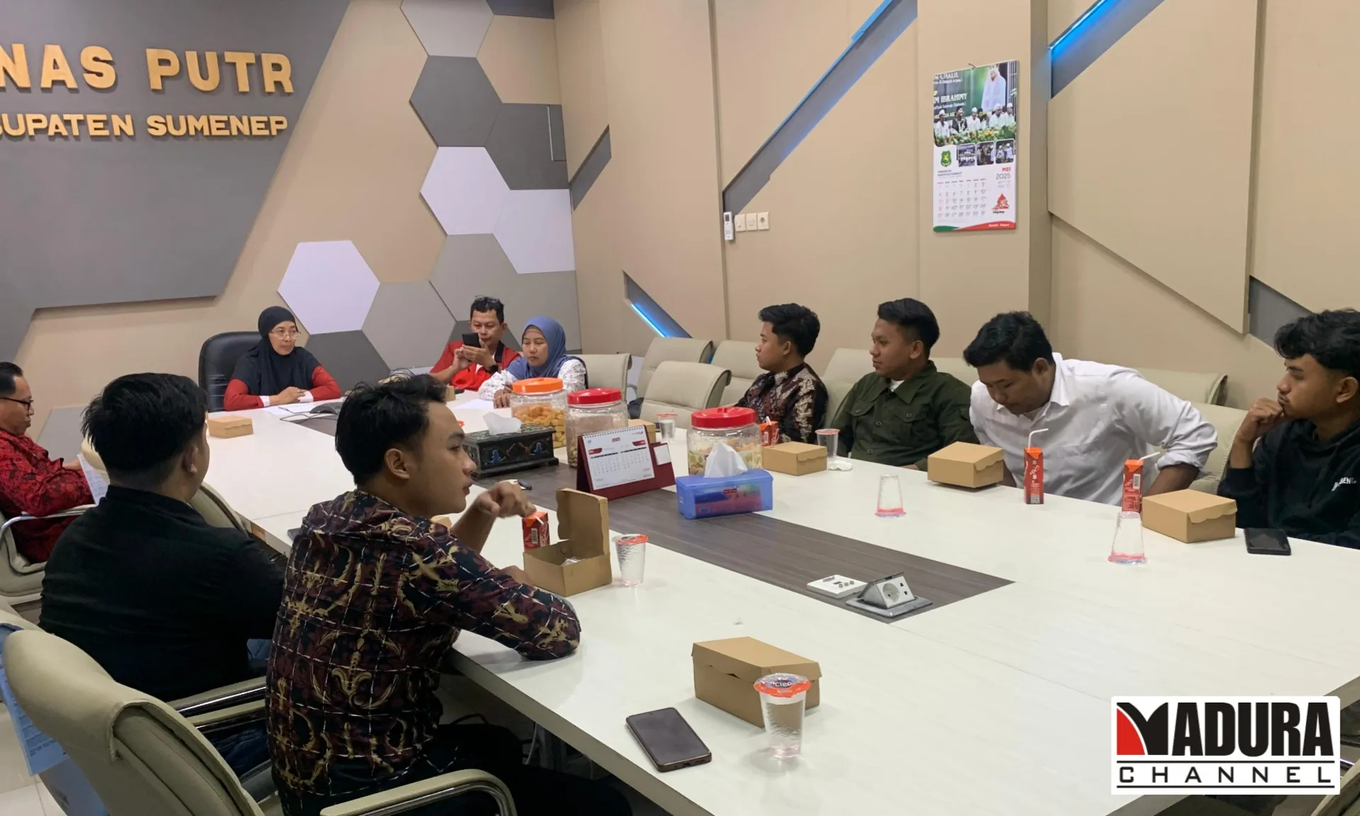 Pemuda Demokrasi Audiensi dengan Dinas PUTR Terkait infrastruktur dan sustainable development goals Kabupaten Sumenep (Ilustrasi)