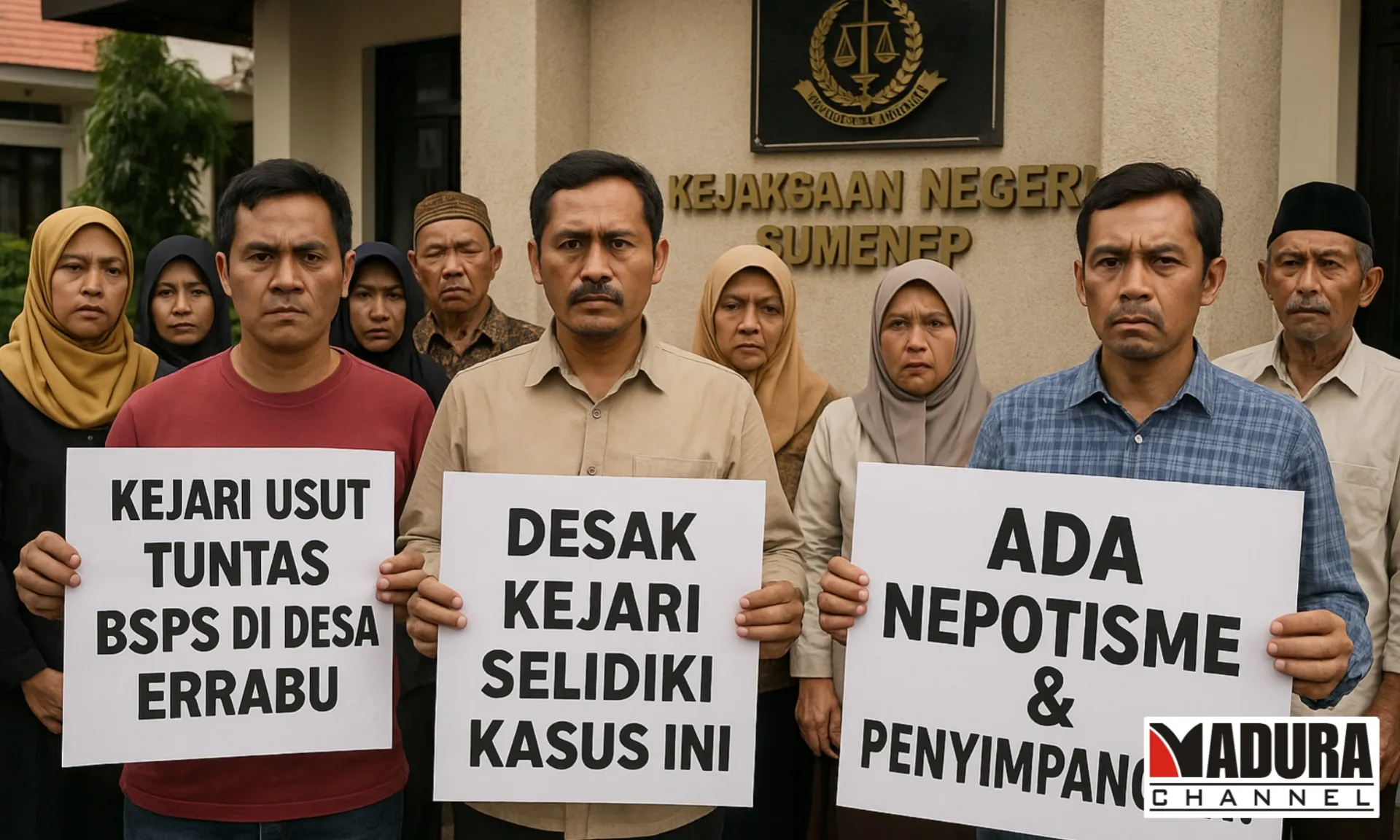Diduga Kuat ada Nepotisme dan Penyimpangan, Warga Desak Kejari Usut Tuntas BSPS di desa Errabu (Ilustrasi)
