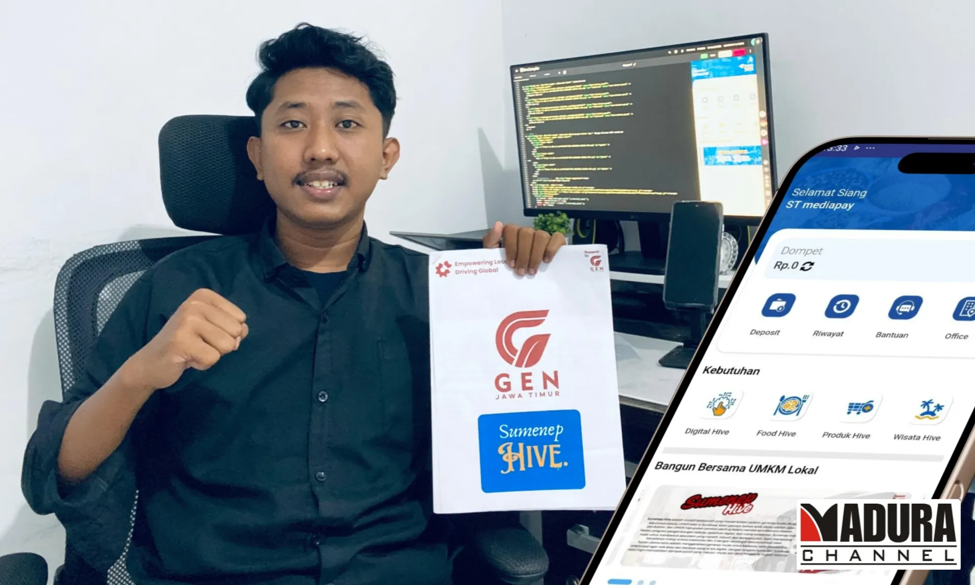 SumenepHive, Platform Digital Karya Anak Muda Siap Mengudara Perkuat UMKM Lokal Sumenep (Ilustrasi)