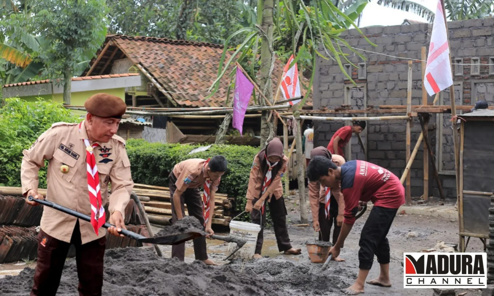 Kwarda Jatim Gelar Perkemahan Wirakarya, Bakti Untuk Negeri Pemugaran 143 Unit Rumah (Ilustrasi)