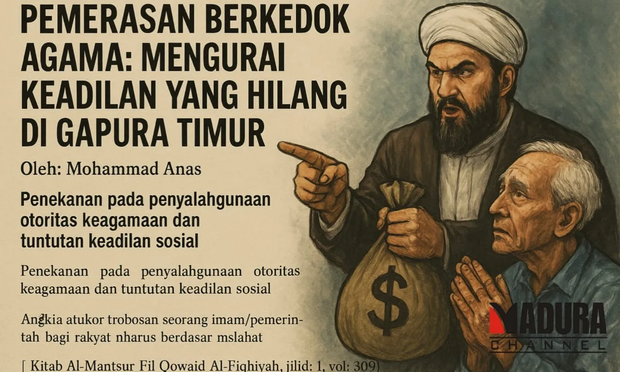 Pemerasan Berkedok Agama: Mengurai Keadilan yang Hilang di Gapura Timur (Ilustrasi)