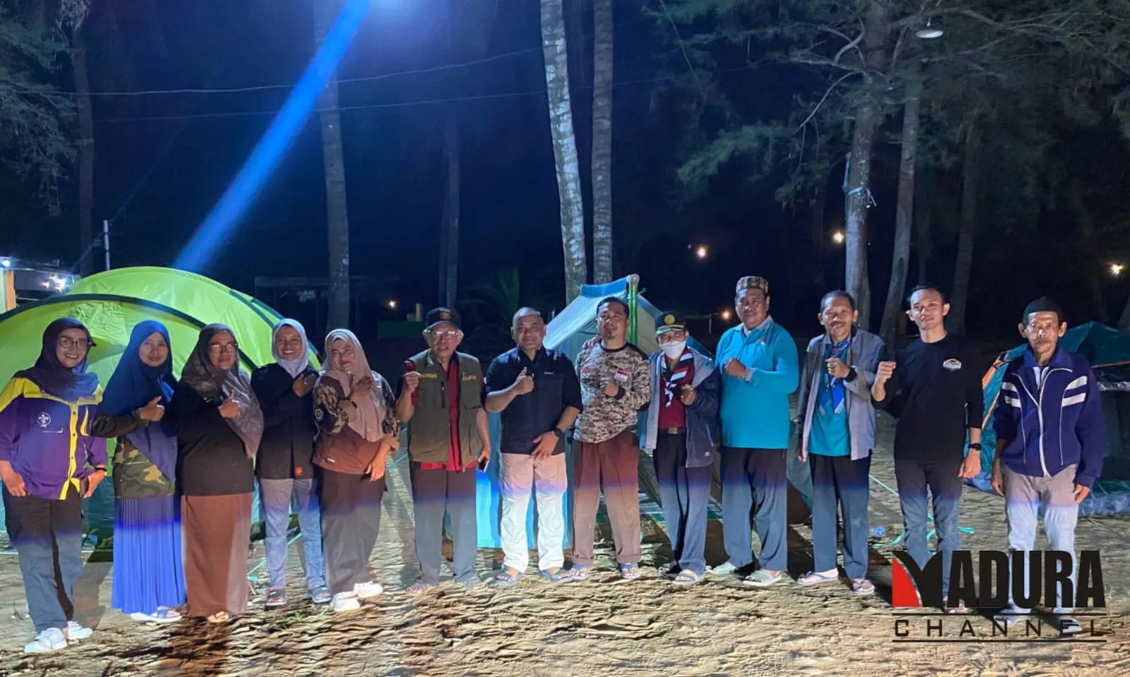 64 Tahun Pramuka, Kwarcab Sumenep Gelar Kemah Bakti Pelatih Arya Wiraraja di Pantai Slopeng (Ilustrasi)