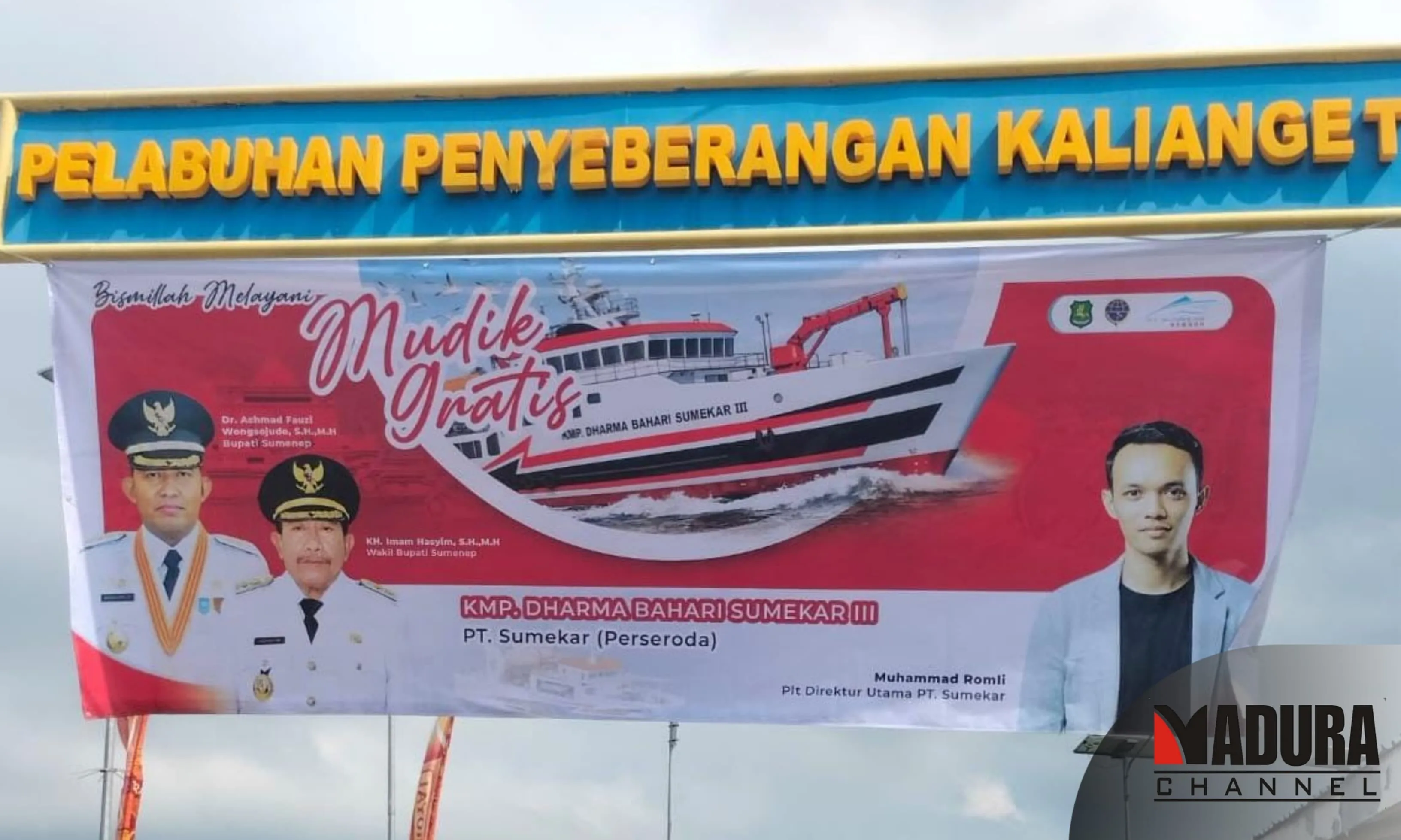 Sukses! Pemkab Sumenep Fasilitasi Mudik Gratis dengan KMP DBS III PT Sumekar (Ilustrasi)