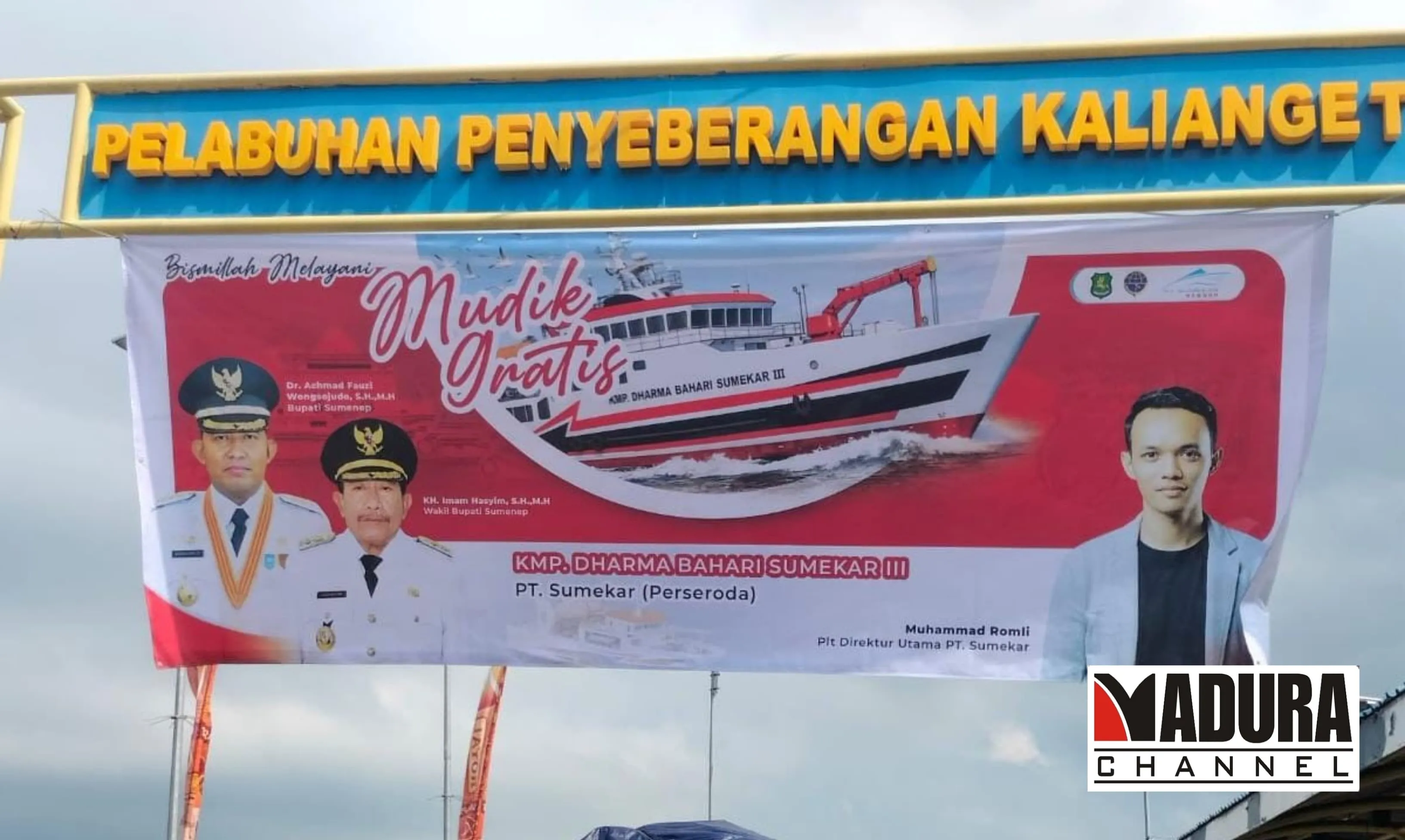 Sukses! Pemkab Sumenep Fasilitasi Mudik Gratis dengan KMP DBS III PT Sumekar (Ilustrasi)