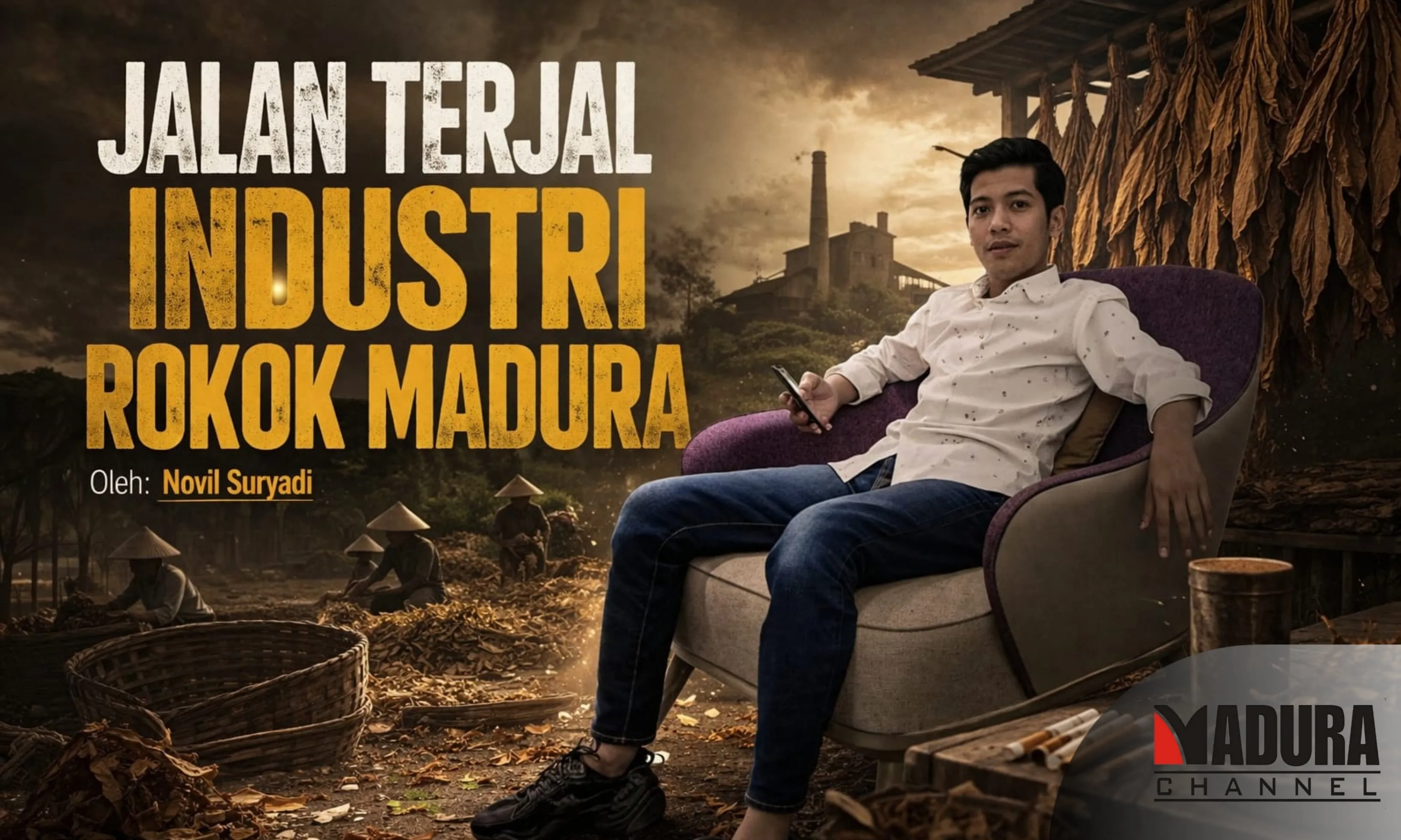 Jalan Terjal Industri Rokok Madura (Ilustrasi)