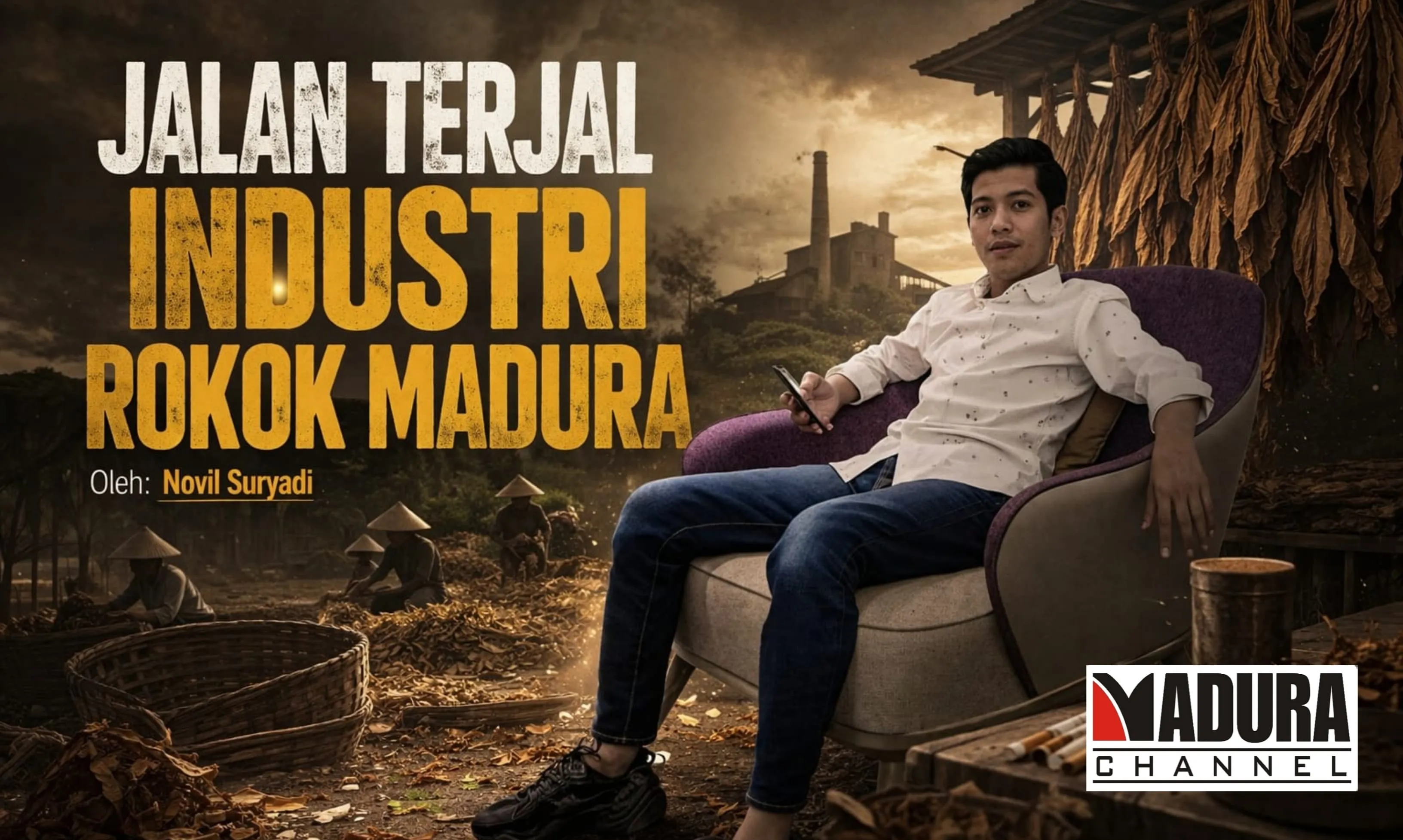 Jalan Terjal Industri Rokok Madura (Ilustrasi)