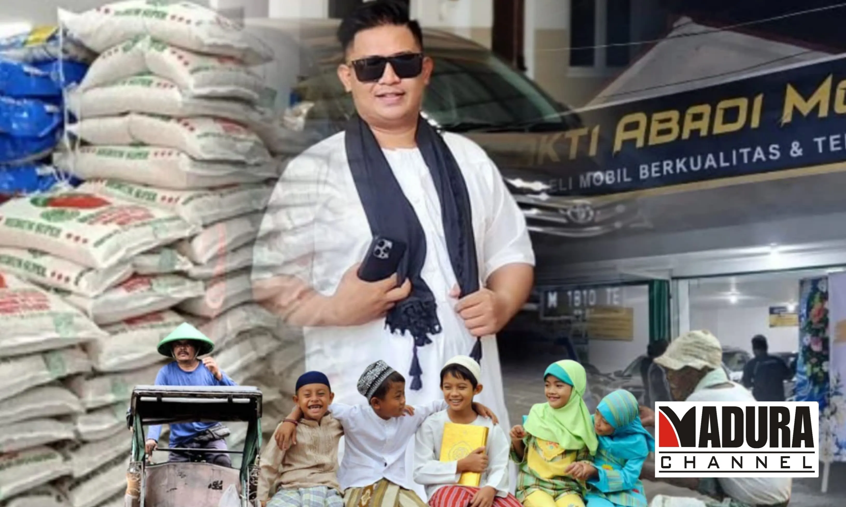 Menyasar Abang Becak Hingga Tukang Ojek, "Bocah Sakti" Akan Bagikan Ratusan Paket Beras Jumat Besok (Ilustrasi)