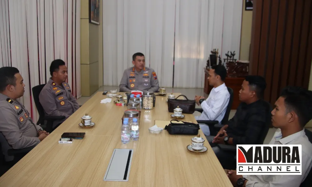 Kapolresta Sumenep Terima Silaturahmi Insan Pers, Tegaskan Media sebagai Mitra Strategis (Ilustrasi)